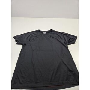Rhone Shirt Mens 2XL Black Performance Athletic Training Tee Polyester Gym